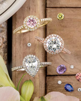 SHOP HALO RINGS  David Douglas Diamonds & Jewelry Marietta, GA