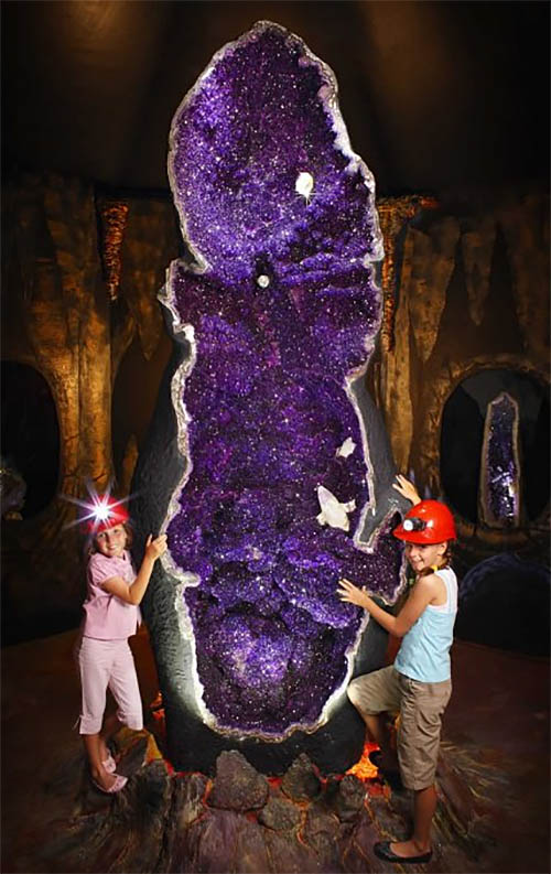 Large piece of amethyst clearance