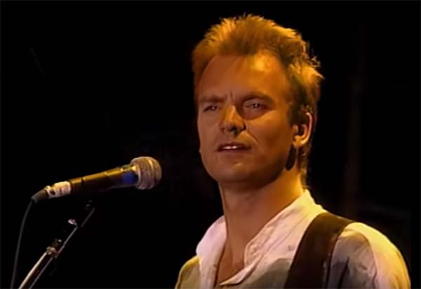 Music Friday: Sting of The Police Sings of Rings in 1983's 'Wrapped Around Your
