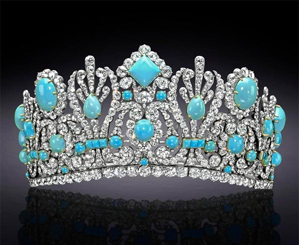 Birthstone Feature: 540 Carats of Persian Turquoise Shine in the Empress Marie-L