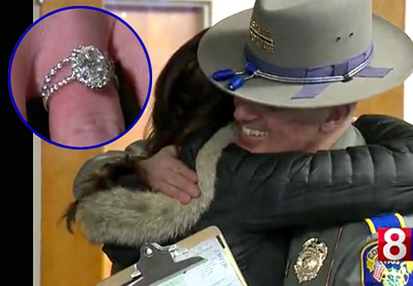 Connecticut State Trooper Solves 'The Case of the Rest Stop Wedding Rings'