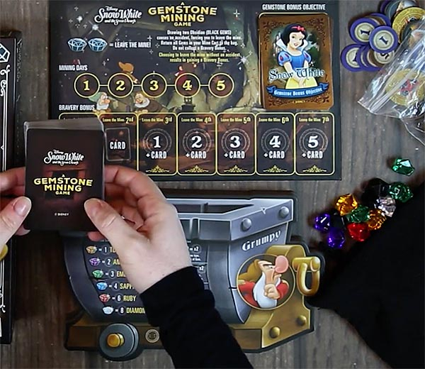 Gemstones Star in New Board Game Featuring Snow White and the Seven Dwarfs